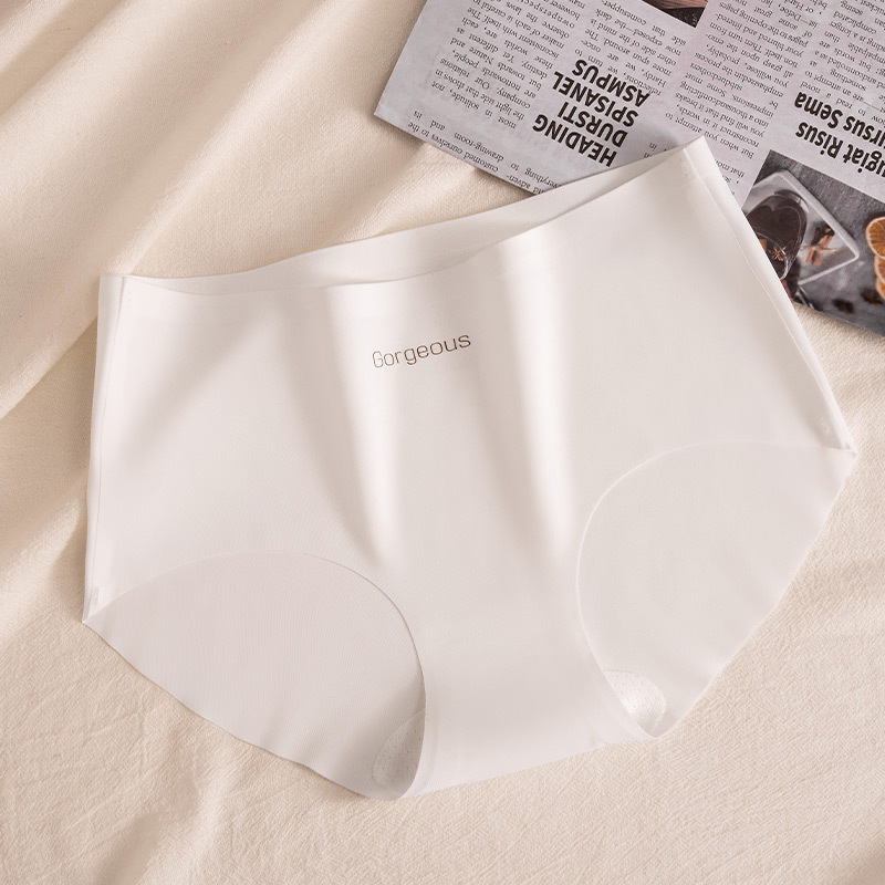 Yoga fitness bragas sin costuras para mujer 7A seda de morera entrepierna sin cadera pantalones cortos triangulares deportivos de cintura media para niñas