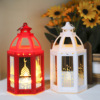 LED hand -lantern lantern small oil lamp LED candlelight Middle East Festival Candid Candle Typhoon Light Crafts Swing