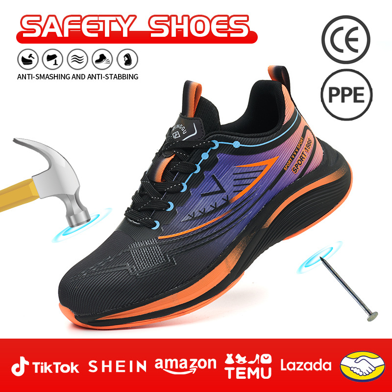 검정과 빨강 [1553A] [세련되고 가벼움 + 충격 방지 및 펑크 방지], 38