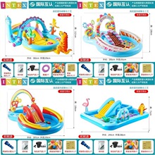 INTEX�ļ�������ʘ�����ˮ�ؿ�ͨȤζ��ˮ��ͥӾ�؃�ͯ��ˮ