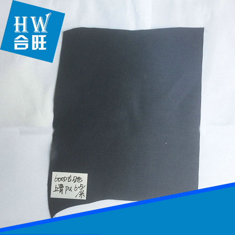 Promotional promotion Oxford cloth 600D navy blue PU handbag leather customization