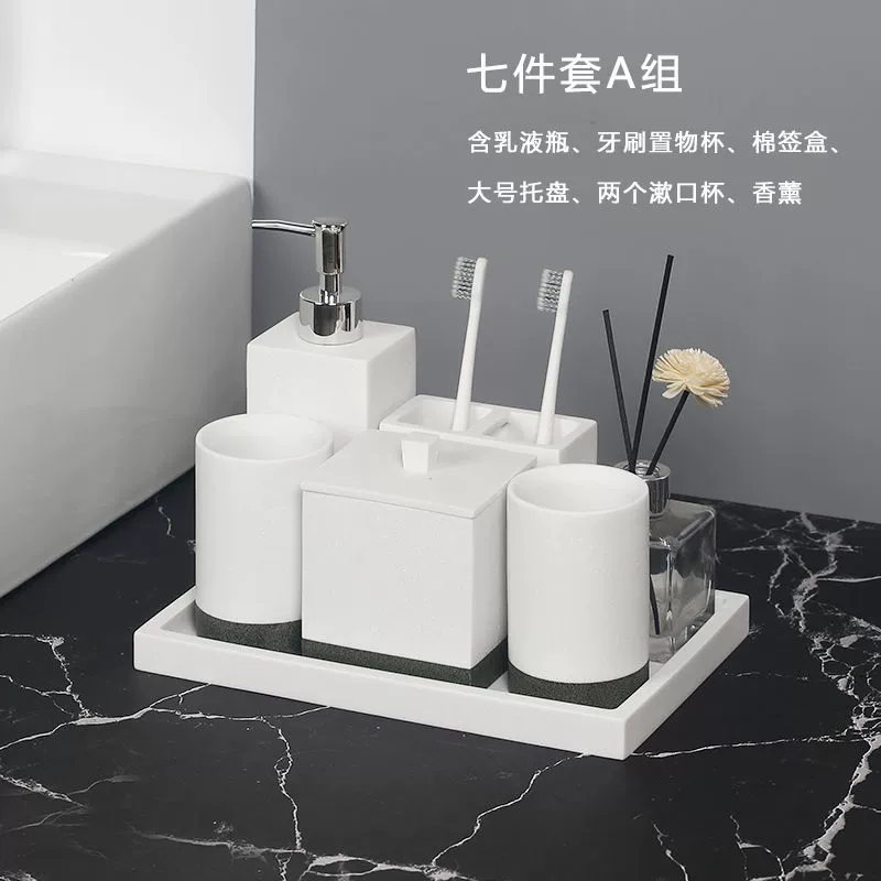 High-end set for hotel