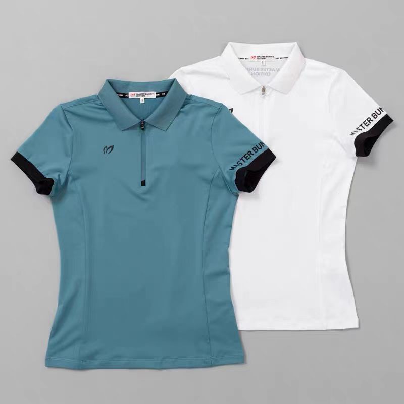 Summer Golf Clothing Women's T-Shirt Outdoor Sports Quick-Drying Breathable Moisture-Wicking Top Short-Sleeved Polo Shirt Casual