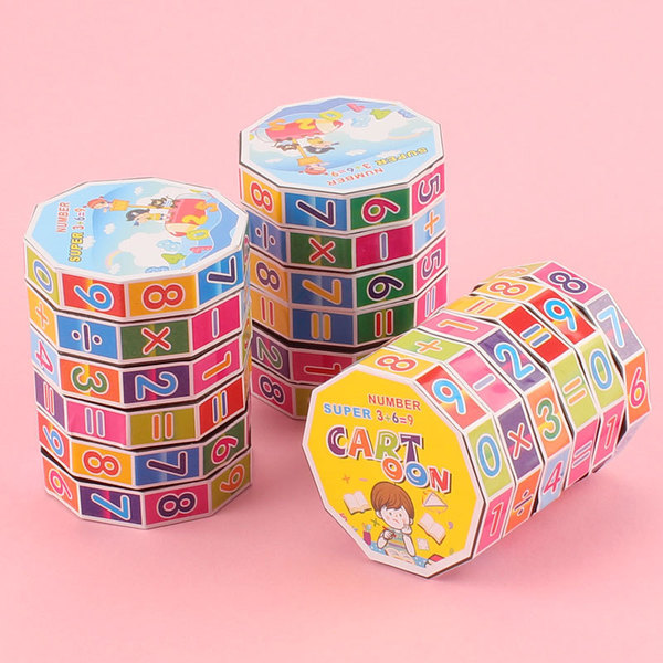 plastic Rubik's cube
