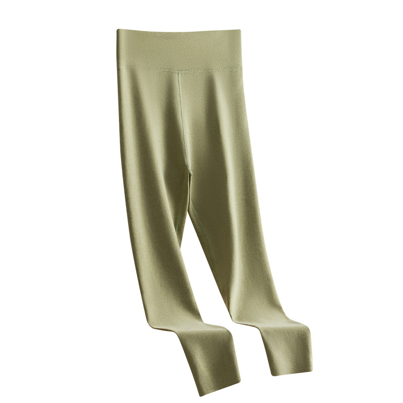 독일 벨벳 레깅스 여성 가을 | 겨울 2024 새로운 플러스 사이즈 기모 패딩 더위 원활한 내부 착용 따뜻한 한 바지