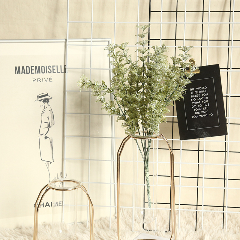 北歐風香草INS風配草仿真花廠家家居裝飾婚慶植物牆假花MW56002