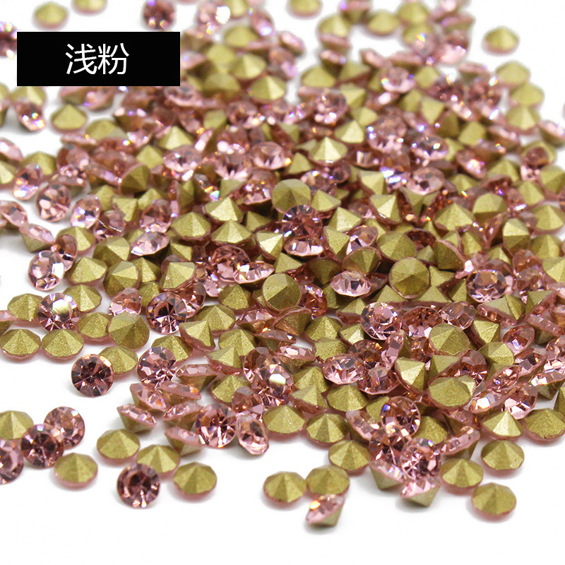 날카로운 바닥을 가진 가벼운 분말