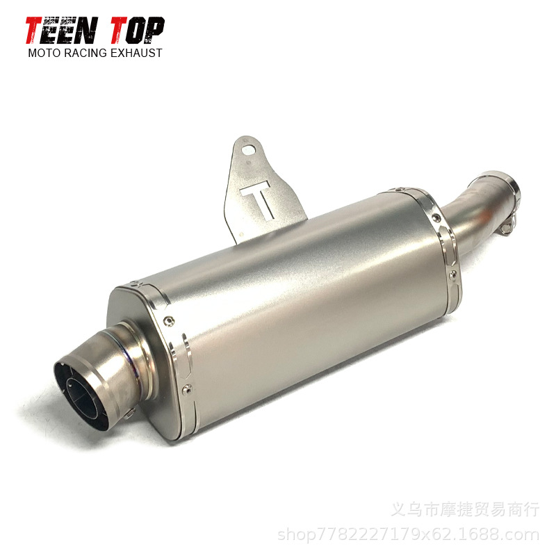Suitable for Honda Xl750 Exhaust Pipe Modification, Xl750 Integrated Stainless Steel Mid-Tail Pipe, Non-Destructive Direct Installation, 23+ Years