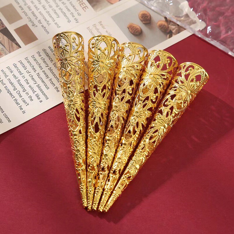 Direct Supply from Manufacturer of Ancient Style Film and Television Finger Cots, Queen's Ancient延禧攻略 Same Style Finger Cots, Original Design Finger Armor Direct Supply from Manufacturer of Ancient Style Film and Television Finger Cots, Queen's Ancient延禧攻略 Same Style Finger Cots, Original Design Finger Armor