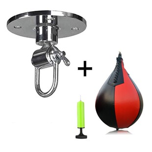 Boxing Sanda Pear Ball Speed Ball Adult Vent Ball Universal Hanger Rotator Metal Combination Accessories suit