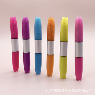 Children's Makeup for Foreign Trade Only Characteristic Double Head Lip Glaze Children's Makeup Children's Adult Lip Glaze Lip