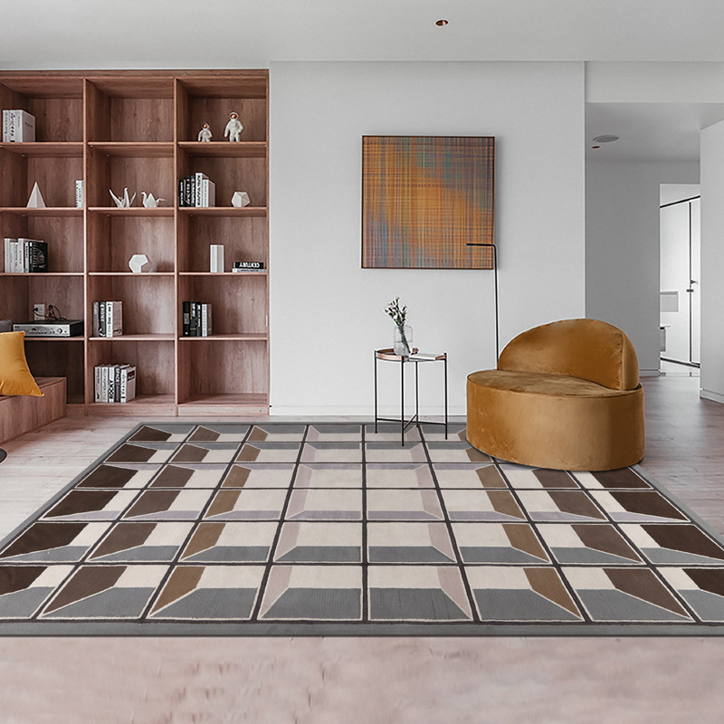 La fuente de la fábrica, la alfombra de la sala de estar, la manta de la mesa de centro del hogar, el dormitorio es resistente a la suciedad y fácil de cuidar.