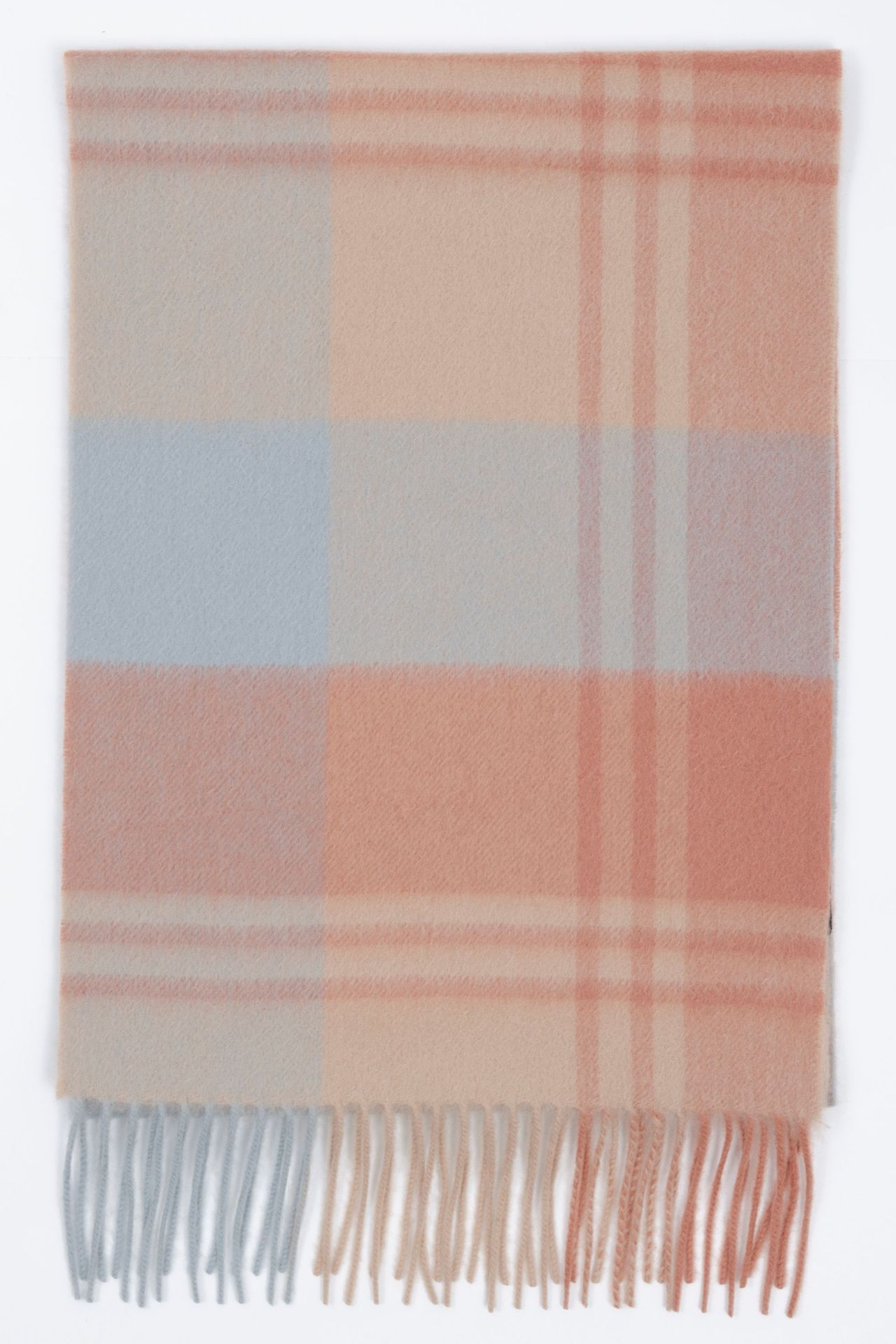 Mongolia interior puro cachemir lana de lana teñida en hilo a cuadros ondas de agua otoño e invierno bufanda para hombres y mujeres