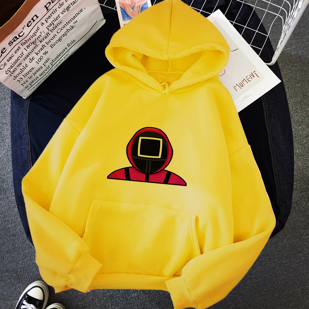 Korean Squid Game  2D Digital Printing Hooded Sweatshirt nihaostyles wholesale clothing NSYKD82650