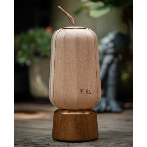 Song Dynasty Aesthetic Advanced Sense Middle Ancient Style Table Lamp Retro Style Bedroom Bedside New Chinese Style Charging Atmosphere Night Light
