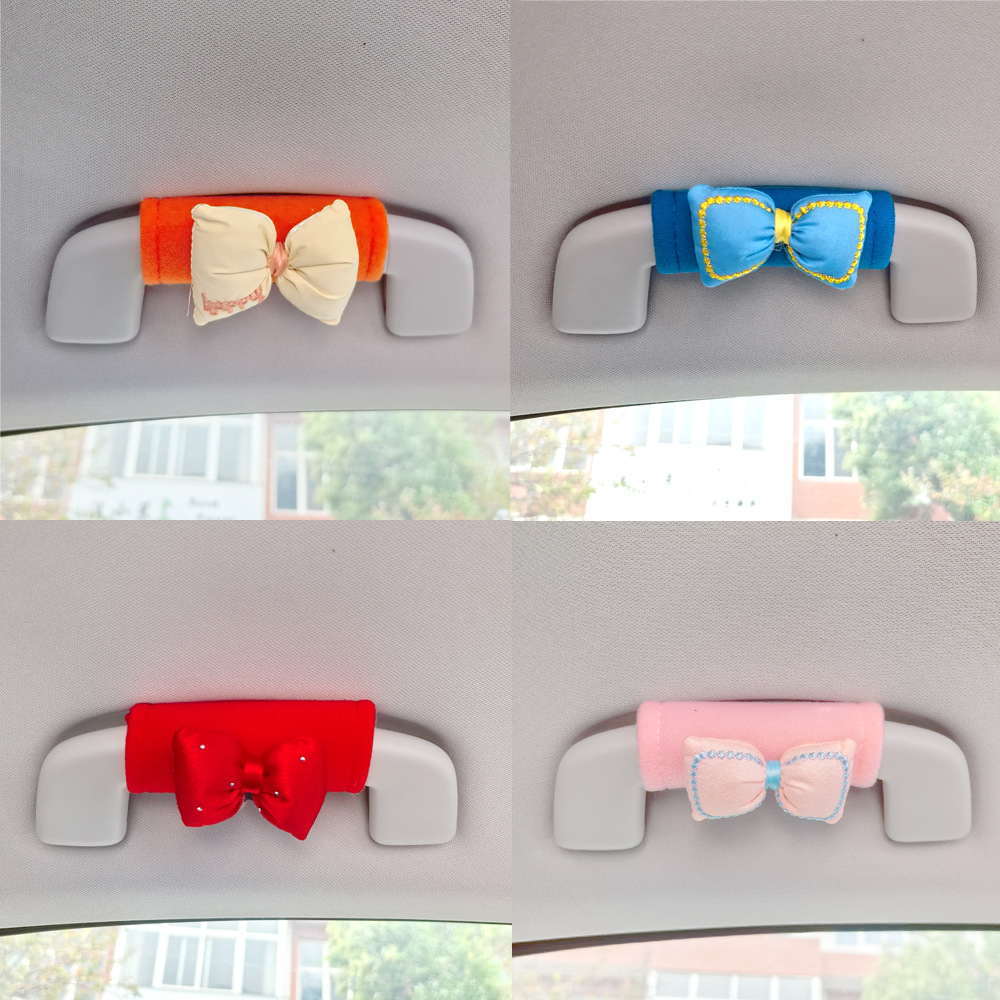 Nuevo arco de automóvil mango de automóvil masculino y femenino universal mango de puerta interior cubierta guante de techo