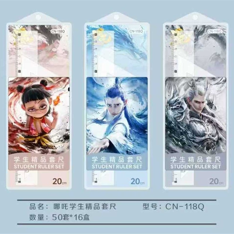 工場卸売新しいクリエイティブ透明定規学生定規三角プレート試験絵画 4 ピース定規卸売|undefined