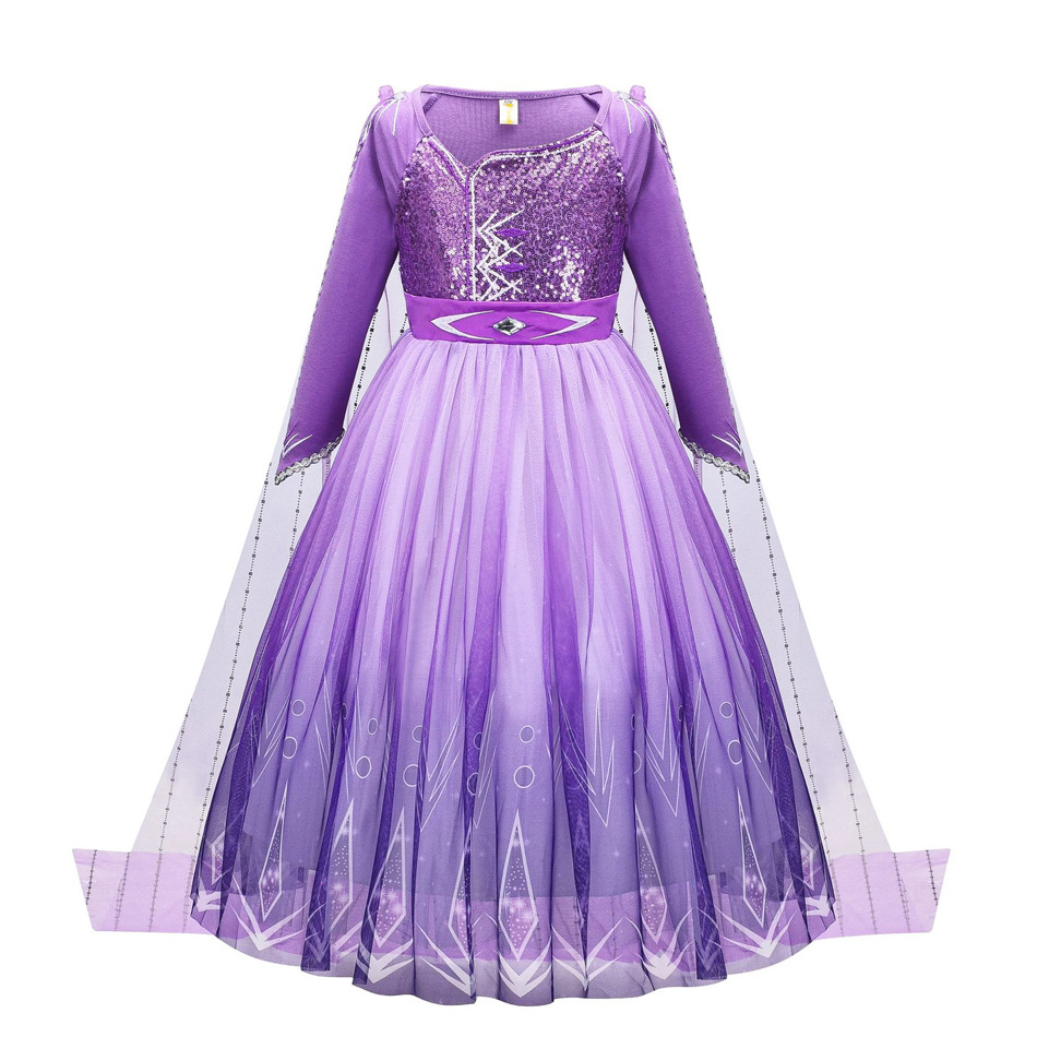 Frozen Aisha princess skirt Aisha girls dress Aisha children's skirt a generation of hair