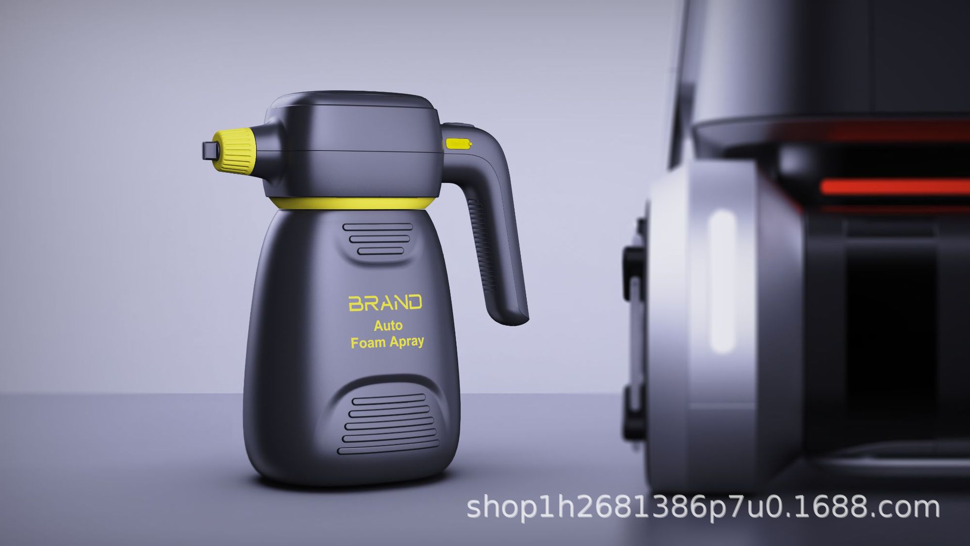 2026 New High-End Electric Foam Spray Bottle for Car Washing, Rechargeable Pressurized Pa Bottle, Air Pressure Type Electric Spray Bottle for Car Washing