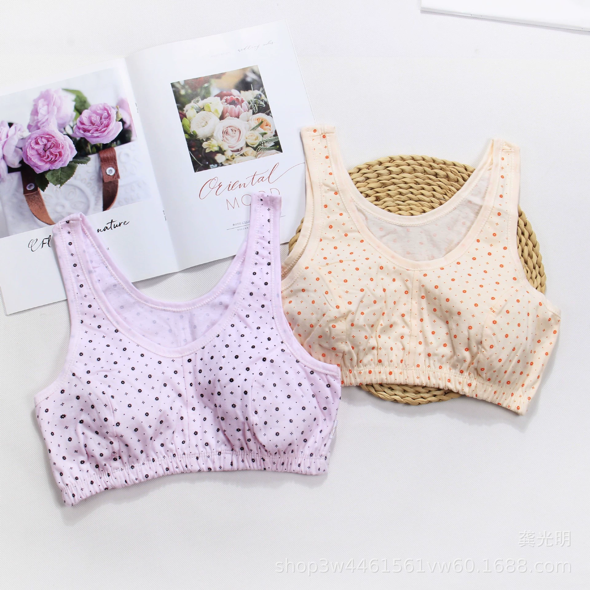 Мама бабушка хлопковое нижнее белье большой размер пожилой пожилой спины хлопок большой размер пожилой бюстгальтер без стального кольца