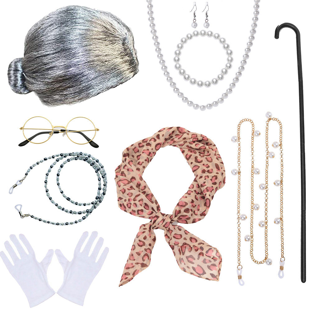 Nueva moda bufanda de seda con estampado de leopardo bufanda cuadrada pequeña de edad femenina bufanda con estampado de punto de leopardo europeo y americano bufanda de seda de decoración de fiesta de edad