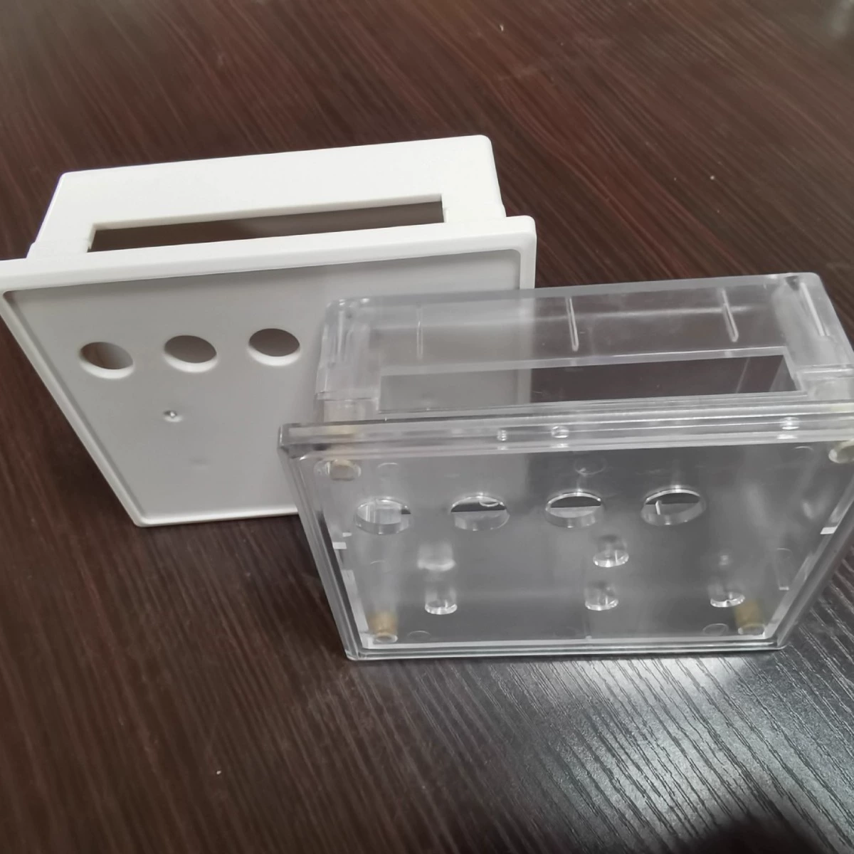 346 # цифровой дисплей рама контроллер корпус пластиковый шкаф для оборудования прозрачный PC 120*102*45 мм