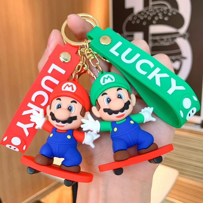 Марио, креативная кукла, милый брелок, кулон, украшение для сумки, новая коллекция, подарок на день рождения, для любимого