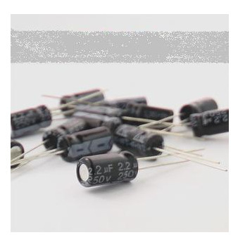 直插 电解电容 2.2UF 100V 100V 2.2UF 尺寸：5X11MM 60元1K