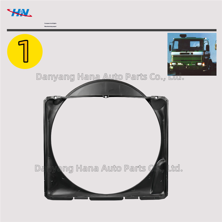 P420 cubierta del ventilador 1769522 \ 1444954 para piezas de camiones Scania SCANIA 2-3