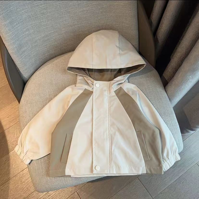 Nuevo primavera y otoño para niños Han Yangqi abrigo de primavera para niños niñas chaqueta de bebé chaqueta para niños chaqueta de aire de color