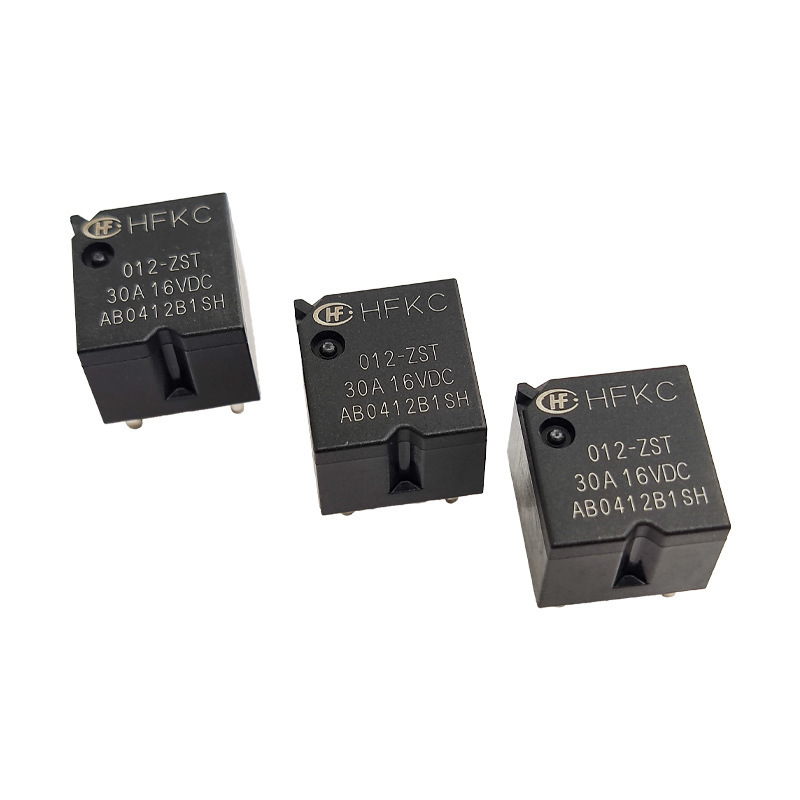 原装宏发汽车继电器HFKC-012-ZST/ZSPT现货5脚30A一组转换30A正品