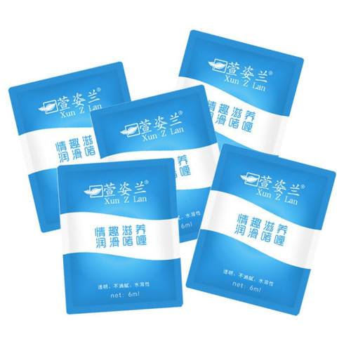 Lubricating oil 6ml bag human lubricant moisturizing male and female couples sexy backyard hot selling adult products wholesale