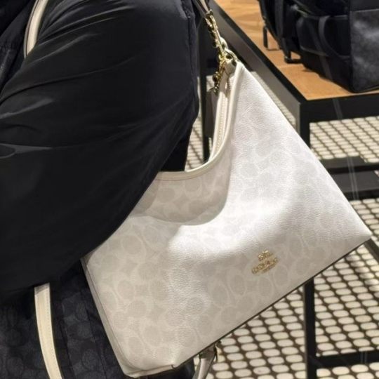 2025 New Ole Women's Presbyted Tannic Denim LAUREL Crossbody Bag European and American Vintage Fragrant Breton Double Shoulder Strap