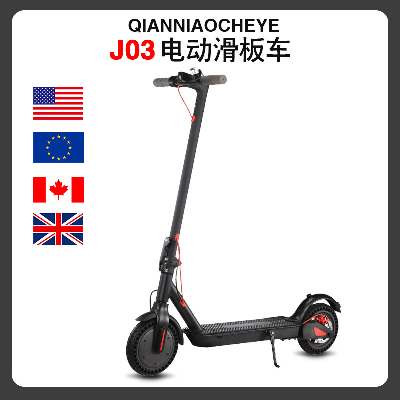Direct Shipment from Overseas Warehouse Scooter Foldable Adult Scooter Portable Aluminum Alloy Mobility Electric Scooter