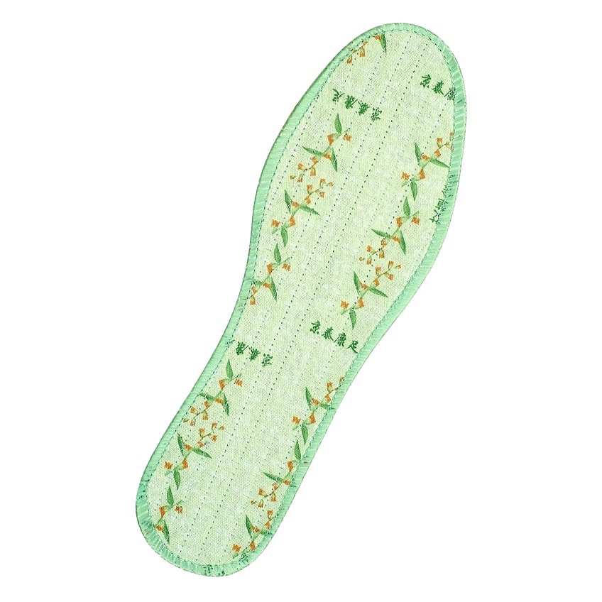 Las plantillas para hombre son absorbentes del sudor y desodorantes, las plantillas desodorantes de artemisa son cómodas, transpirables, secas, plantillas de algodón, plantillas delgadas para todas las estaciones.