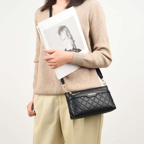 Bags for Women  New Summer Women's Bags Middle-aged Mom Bags Handheld Mobile Phone Coin Small Bag Soft Leather Crossbody Bag