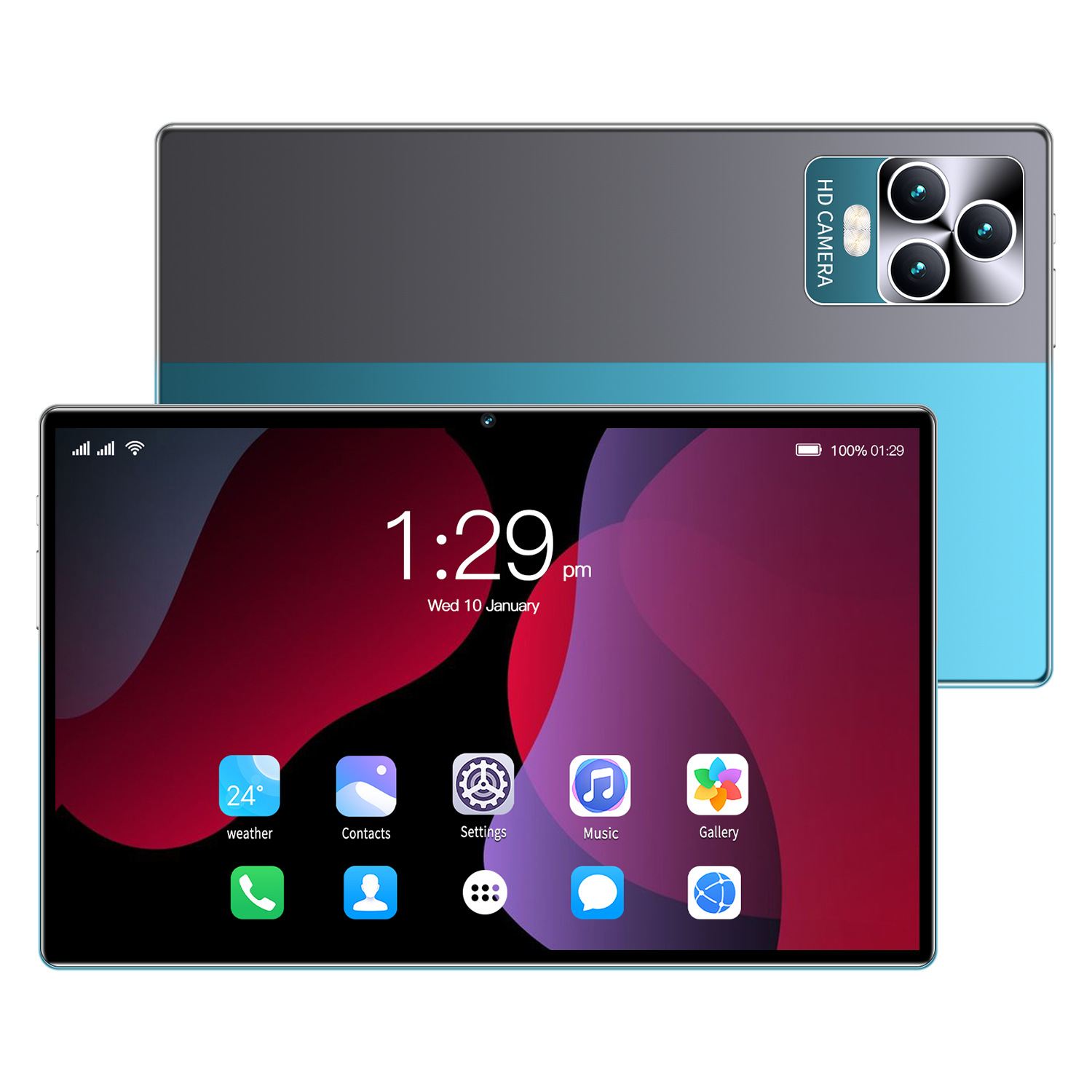 New 10 inch tablet P70 Android Core WiFi Bluetooth 5G Call Price (Jin)_voghion.com