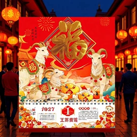 挂历;挂历印刷;纸类印刷