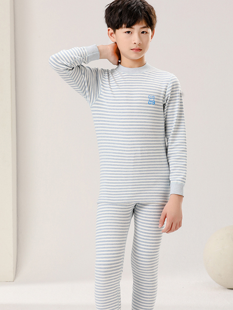 Pantalones de otoño para niños, ropa interior caliente para niños, niñas y niñas, pijamas de algodón para niños, ropa para el hogar para niños