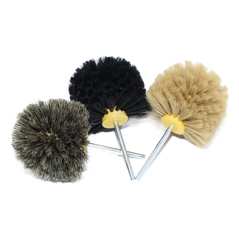 Las ventas mensuales de productos transfronterizos de Wenbo son más de 10,000 Qingguang encerado y pulido de lana de caballo sisal de cerdo cabeza de flor ovalada de nailon