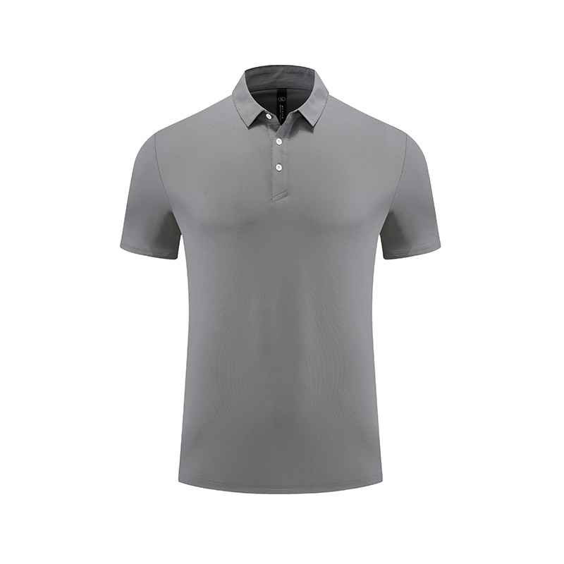 Deportes y ocio fitness Polo hombres y mujeres mismo verano slim fit que absorbe el sudor ropa de grupo de secado rápido Camiseta de manga corta transfronteriza