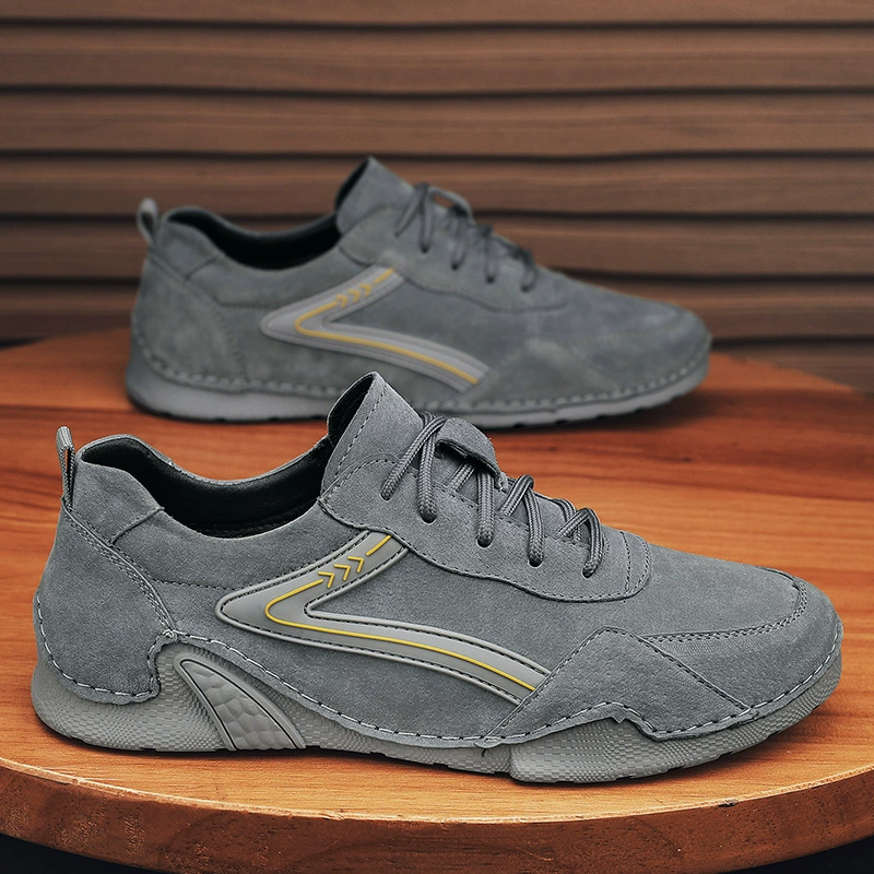 Прямые продажи с фабрики 88528 трансграничных плюс размер свиной кожи Four Seasons повседневная обувь