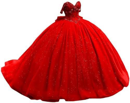 Vestido de noche de cola, top de tubo de un solo hombro, vestido de fiesta para adultos, vestido de princesa de hilo esponjoso, vestido de aplicación tridimensional