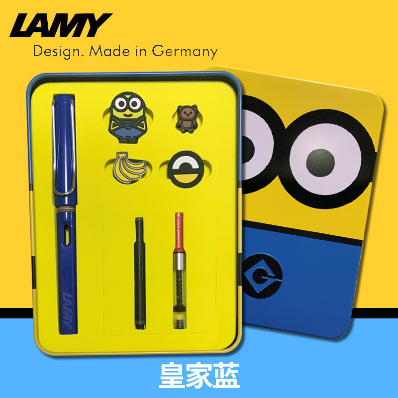 德国正品LAMY凌美钢笔小黄人礼盒套装小学生练字礼品笔免费刻字|undefined