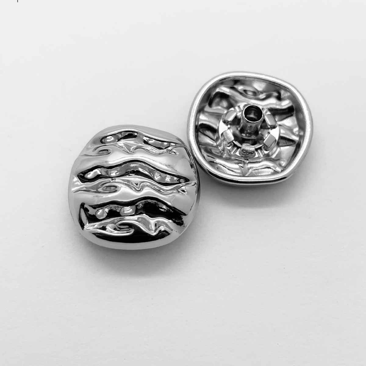 Fashionable metal quad button wholesale buttons high-end clothing…