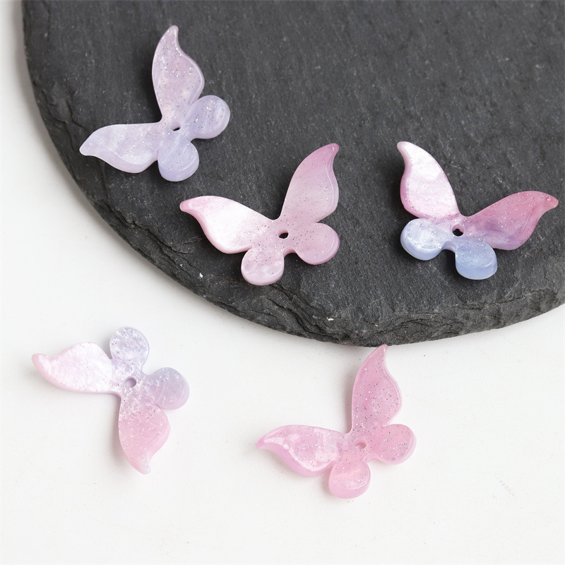 Accesorios para bisutería: mariposas de acetato, agujas para el pelo – Mayorista de Yiwu