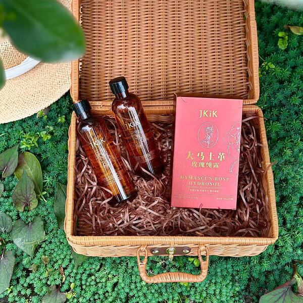 jkik 다마스커스 로즈 퓨어 플로럴 워터 수분 공급 보습 토너 습식팩 워터 천상의 물 고보습