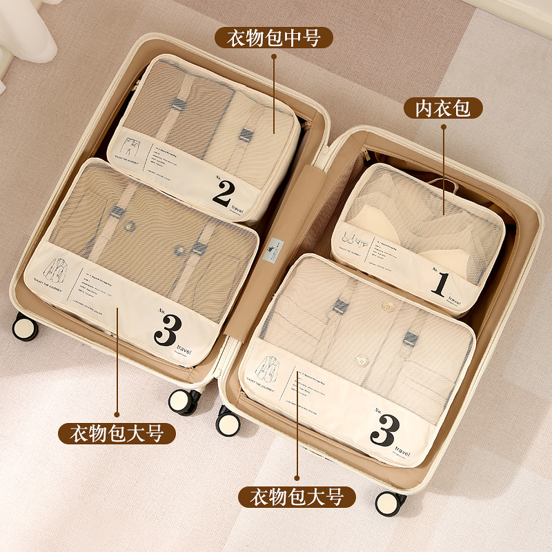 Bolsa de almacenamiento de viaje equipaje ropa organizador bolsa de viaje sub-embalaje bolsa de ropa interior Portátil Bolsa de almacenamiento de viaje de negocios