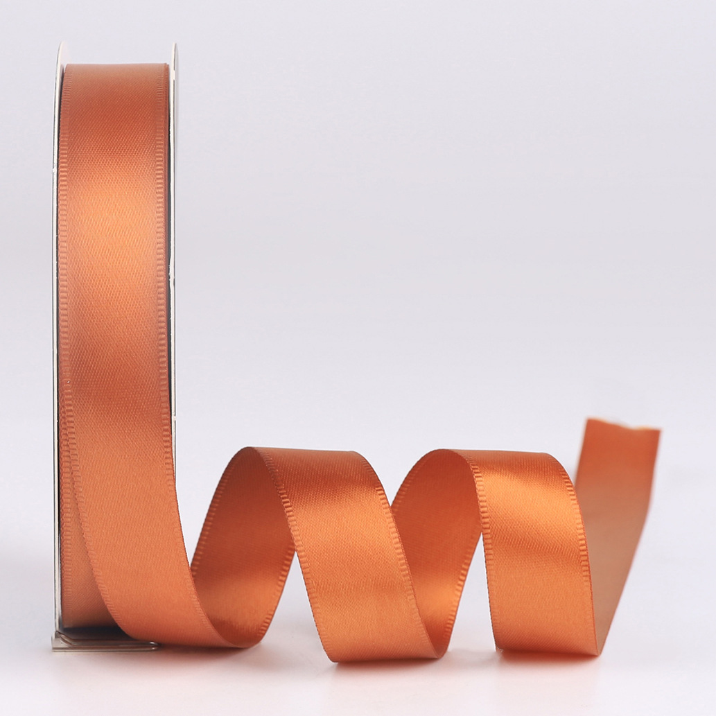 Cinta de dos colores de doble cara de color sólido al por mayor material de envoltura de tienda de flores de DIY cinta de embalaje de flores cinta de poliéster simple