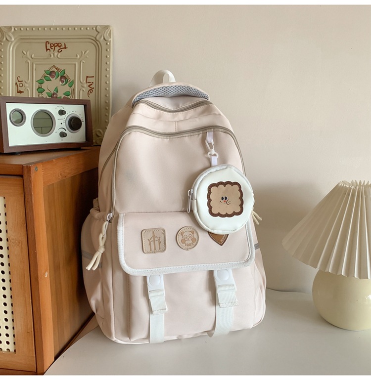 Kids Backpacks New Junior High School High School School Pink Girl Junior High School High School Student Backpack_voghion.com